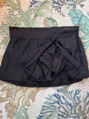 Anne Cole Swim Skirt with Built-In Brief